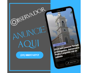 Faça seu anúncio no Portal OBSERVADOR