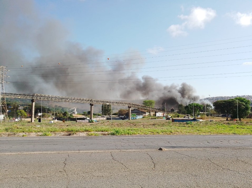 Incêndio na Recitec