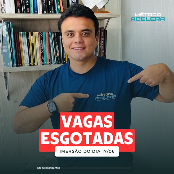 Método Acelera lança a sua primeira imersão e esgota vagas em apenas 5 Horas