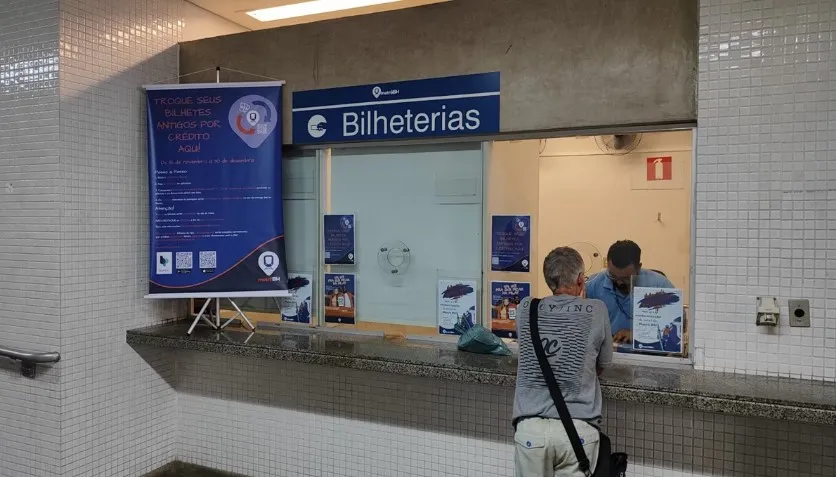 Tarifa de metrô de BH terá reajuste no próximo mês e alta terá como base inflação