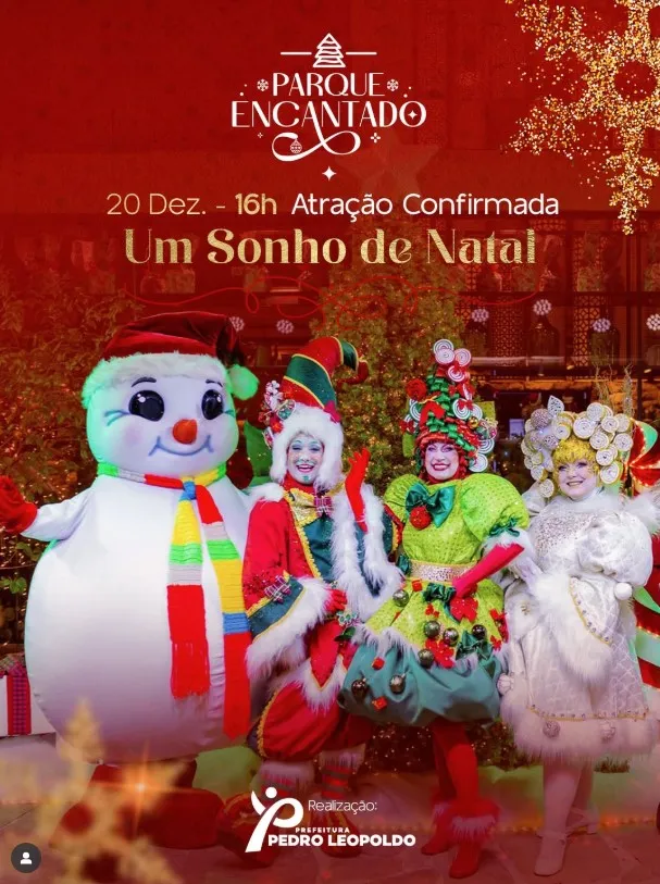 Ingressos para o Parque Encantado 2025 começam a ser distribuídos em 20 de novembro, com retirada online ou na Rodoviária de Pedro Leopoldo. - parqueencantadopl