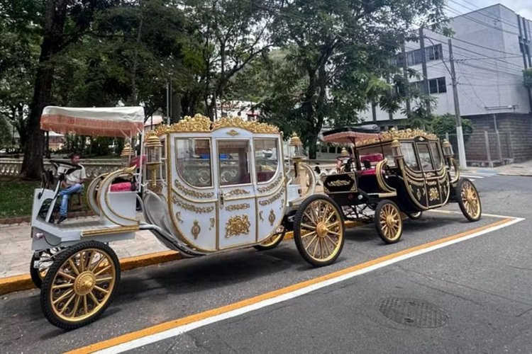 Caxambu adota carruagens elétricas