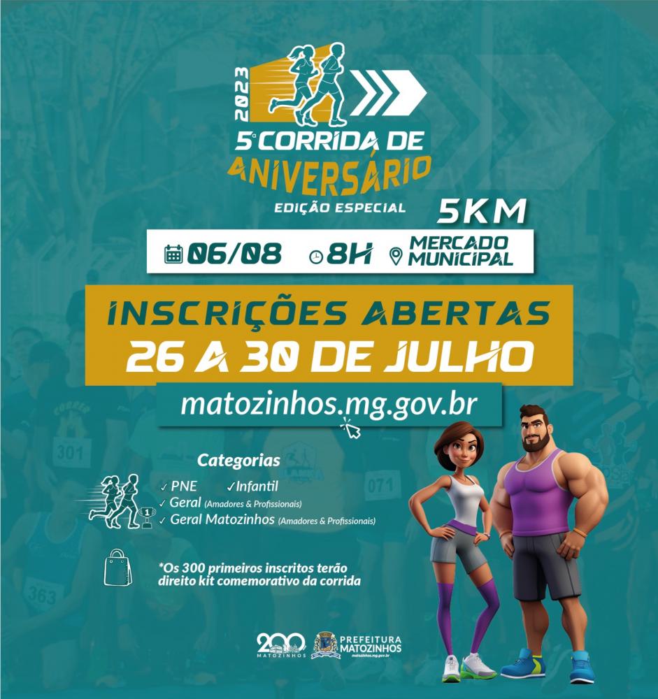 5ª CORRIDA DE ANIVERSÁRIO
