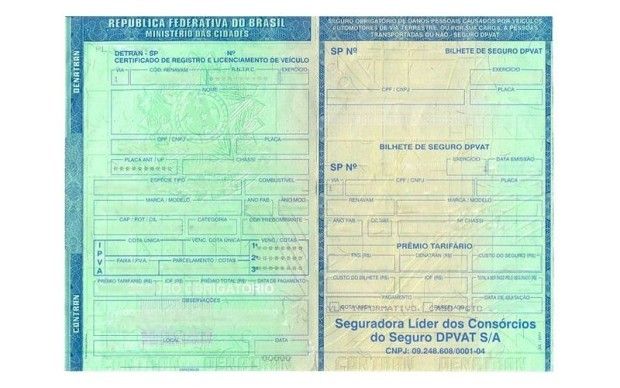 Certificado de Registro e Licenciamento de Veículo (CRLV) de 2023 começa na próxima sexta-feira (1/9) para automóveis com finais de placa 1,2 e 3.