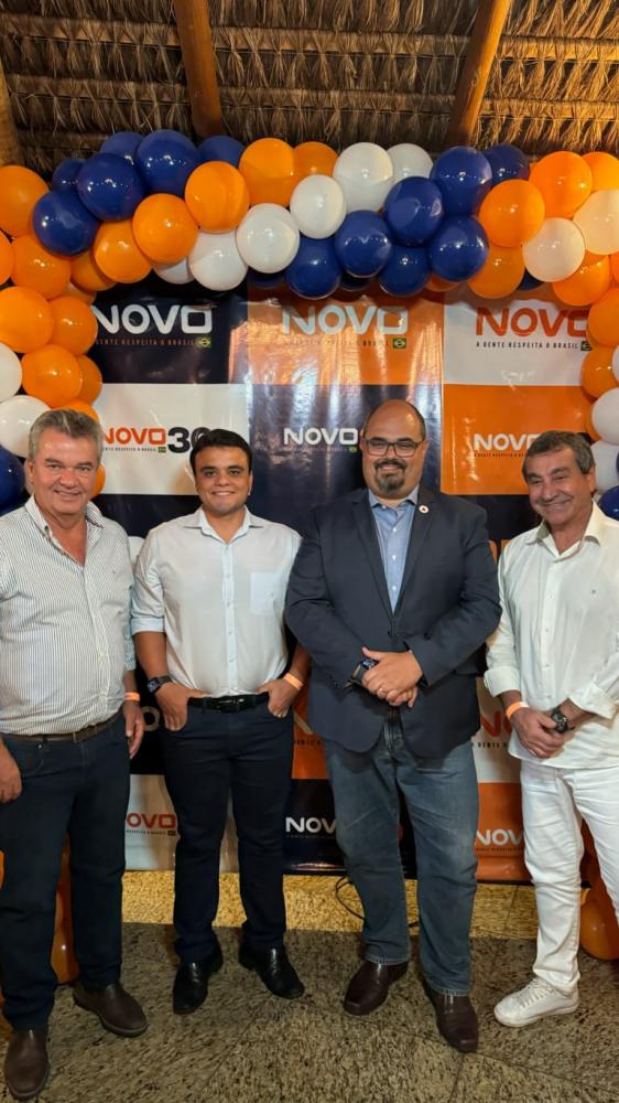 Partido Novo e lideranças políticas trazem a Pedro Leopoldo o vice-governador de Minas Mateus Simões