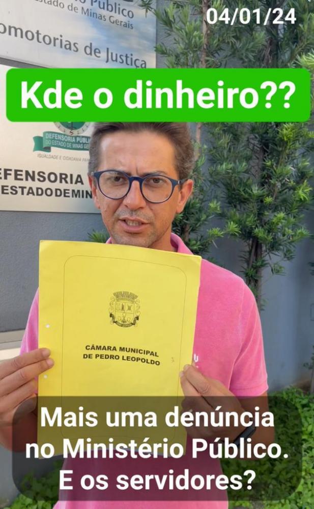 Outra denúncia contra Prefeita Eloisa no MP